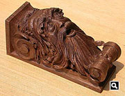 Keycheek carving Keycheek carving